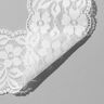 Renda elástica para lingerie [60 mm] - branco,  thumbnail number 2