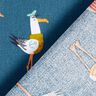 Tecido de algodão cretone gaivotas – azul-marinho,  thumbnail number 4