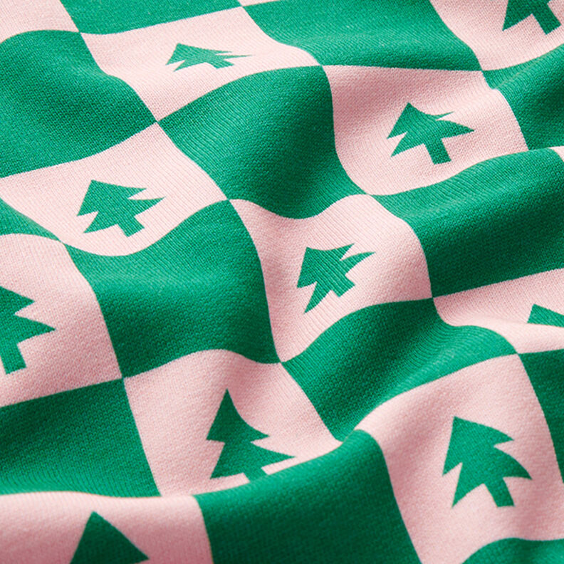 Softsweat Pinheirinhos – verde zimbro/rosa-claro,  image number 2