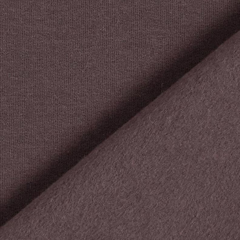 Sweat de algodão leve liso – castanho escuro,  image number 5