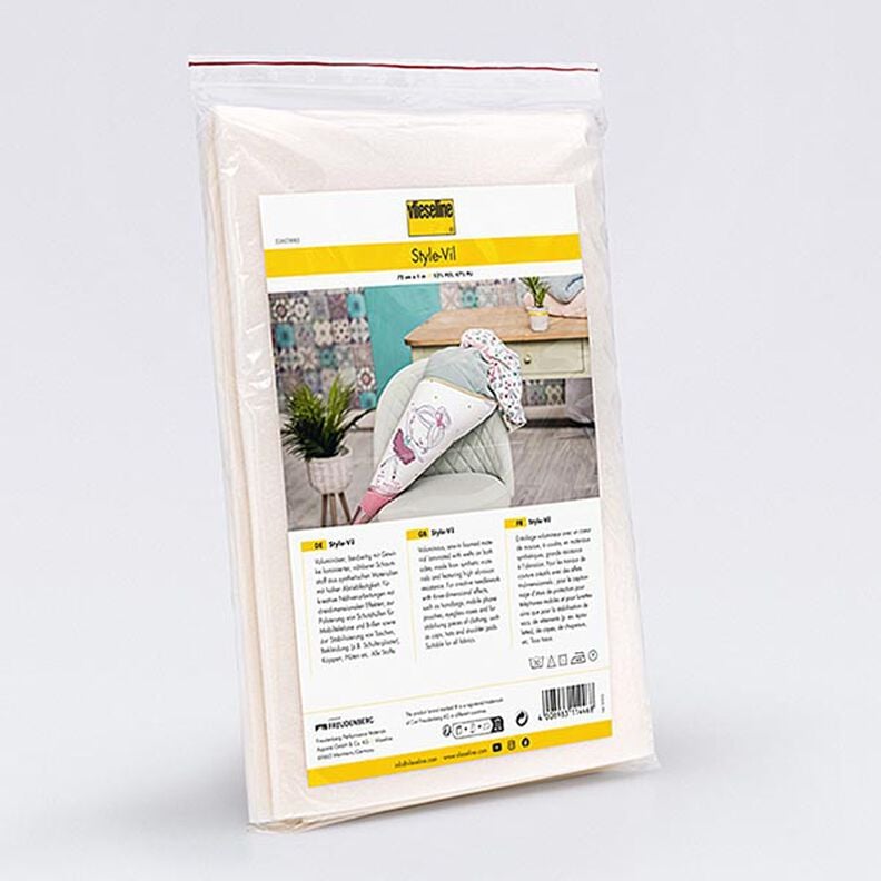 Style-Vil [72 cm x 1 m] | Vlieseline – branco,  image number 2