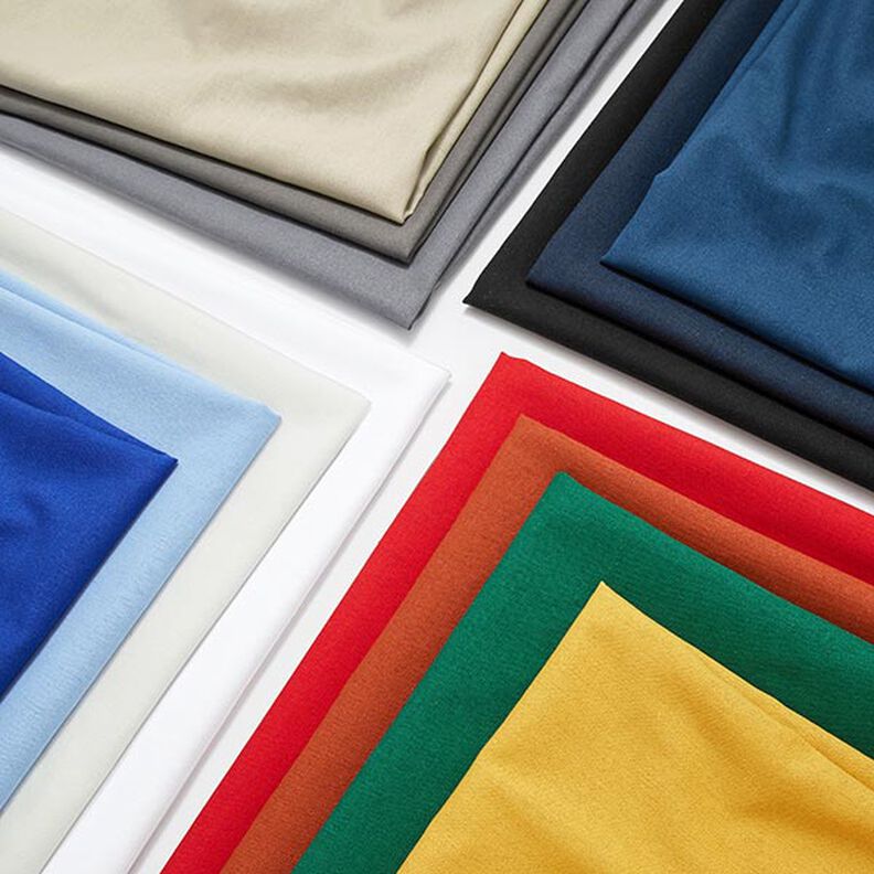 Mix de linho e viscose Liso – azul-marinho,  image number 4