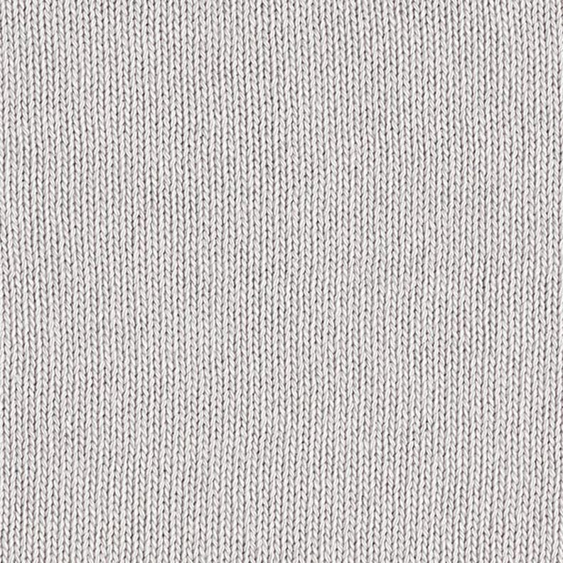 Tecido de malha de algodão – cinzento claro,  image number 4