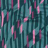 Jersey Romanit Losangos abstratos – azul petróleo/rosa,  thumbnail number 2
