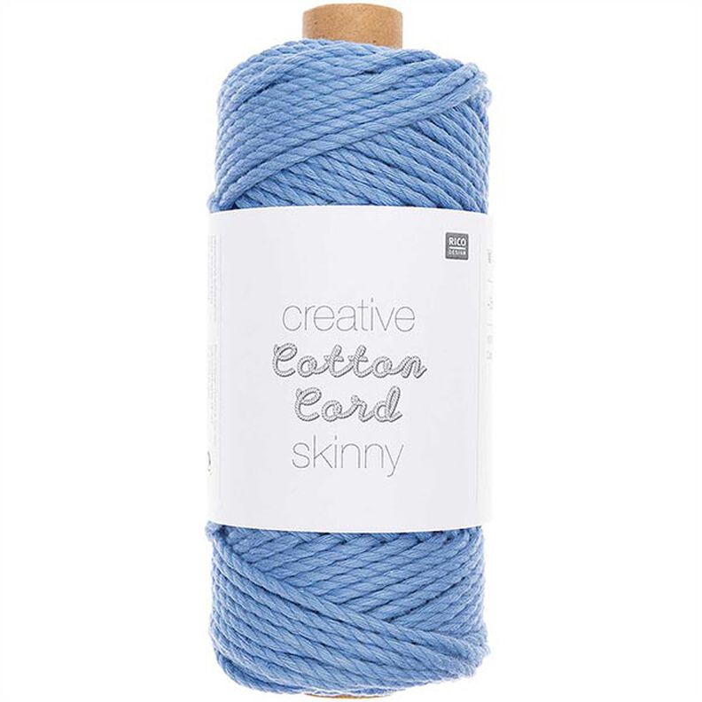Creative Cotton Cord Skinny Fio de Macramé [3mm] | Rico Design - azul bebé,  image number 1
