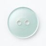 Botão de 2 furos brilhante [Ø 15 mm] – menta clara,  thumbnail number 1