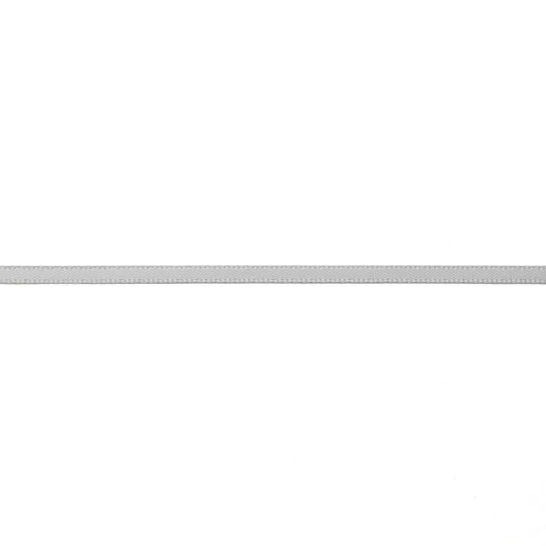Fita de cetim [3 mm] – cinzento claro,  image number 1