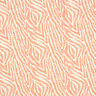 GOTS French Terry Sweat de verão Zebra | Tula – bege claro/laranja,  thumbnail number 1