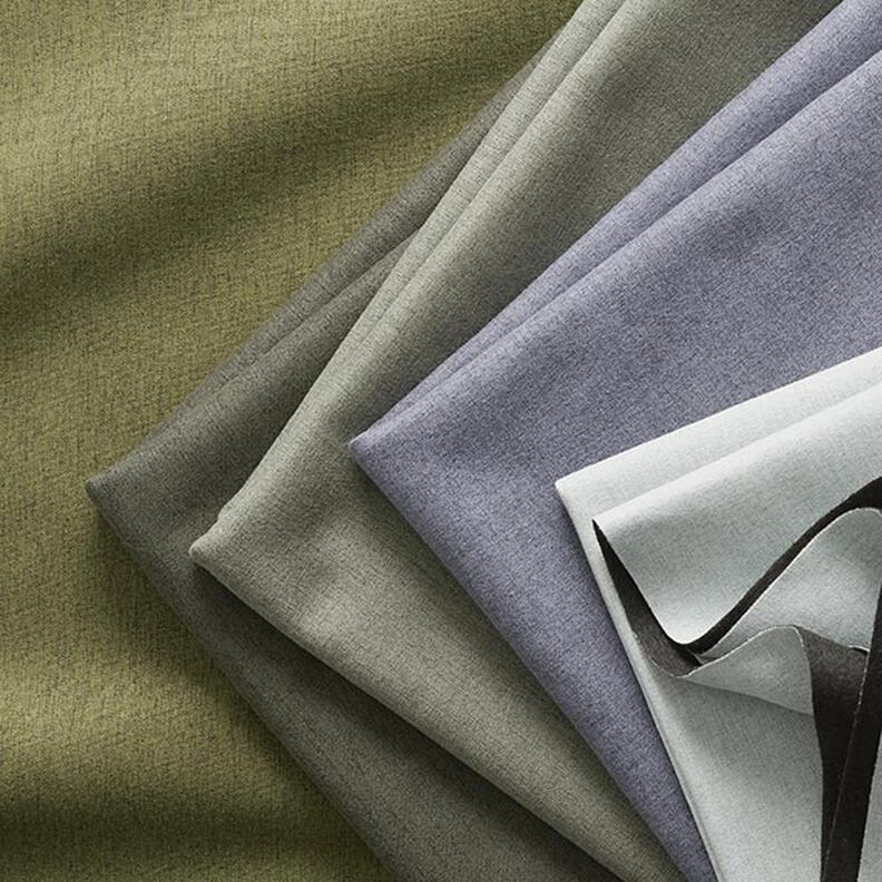 Tecido para estofos Melange fina – mostarda,  image number 8