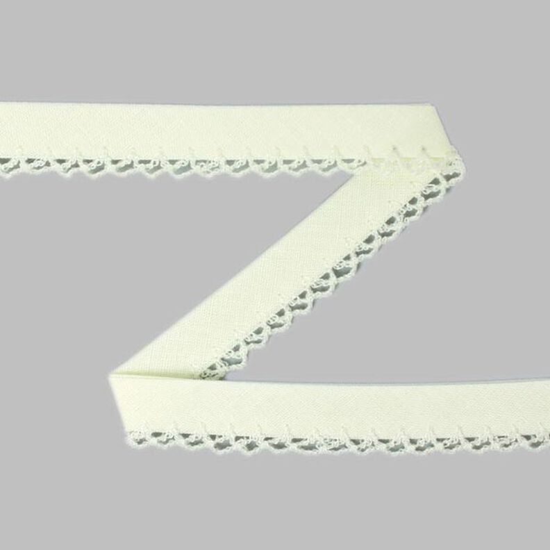 Fita de viés c. debrum de crochet 11 – branco sujo,  image number 1
