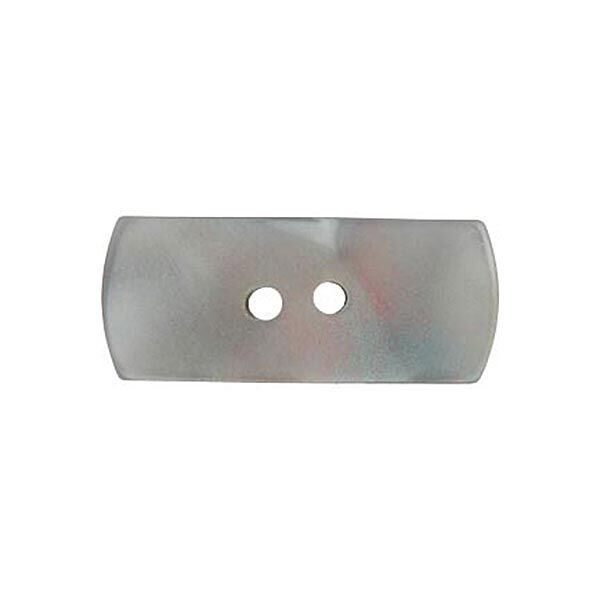 Botão de poliéster, 2 furos [ Ø18 mm ] – cinzento,  image number 1