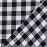 Tecido de algodão Vichy - 1 cm – preto,  thumbnail number 3