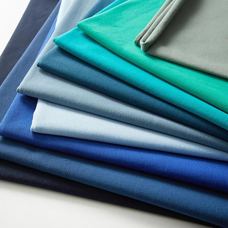 Terry francês simples liso – amarelo-caril,  image number 8