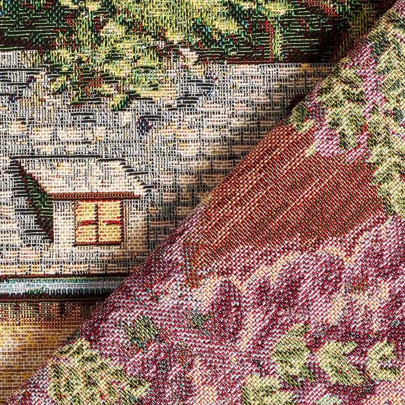 Painel decorativo Gobelina Casinha romântica – bege claro/lavanda,  image number 4