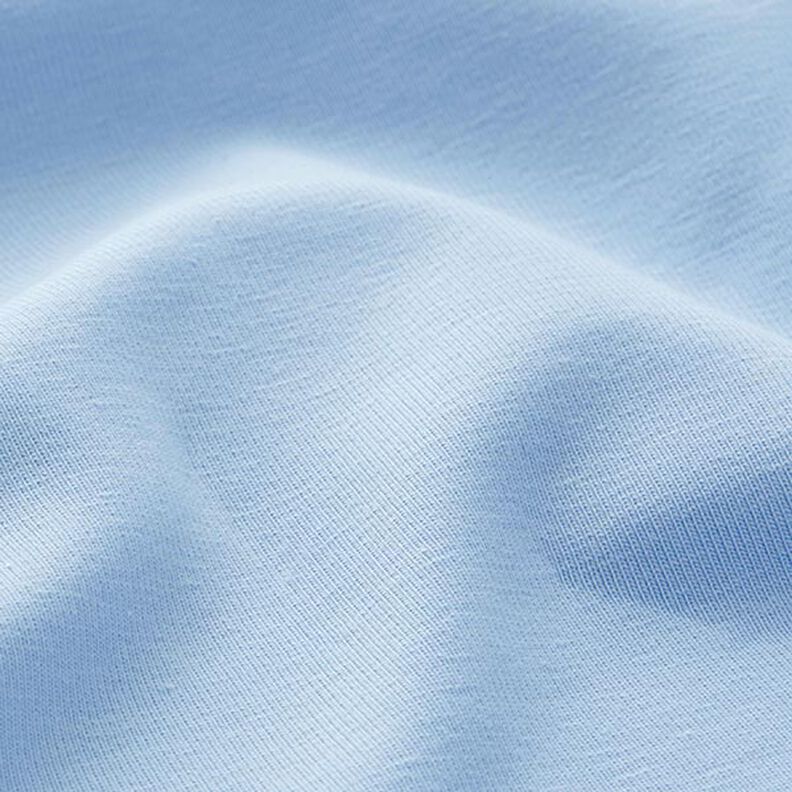 Jersey de algodão médio liso – azul claro,  image number 4