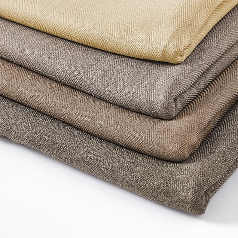 Tecido para efeito de escurecimento Espinha de peixe – taupe,  image number 5