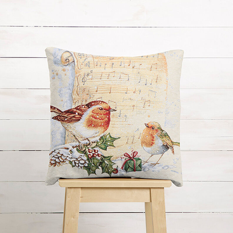 Peça de decoração Gobelina Pisco com partitura – branco,  image number 5