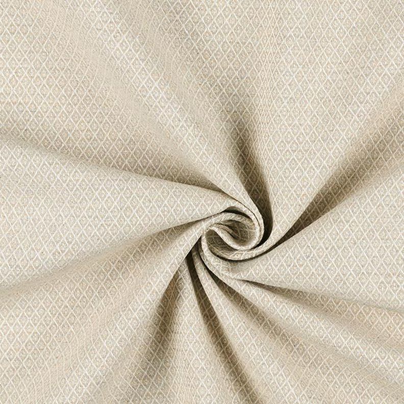 Tecido para mobiliário Jacquard minirute – beige,  image number 2