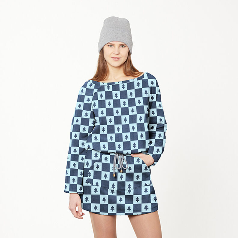 Softsweat Pinheirinhos – azul-marinho/azul claro,  image number 6