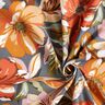 Algod&atilde;o revestido Flores elegantes &ndash; cinza ard&oacute;sia/ros&eacute;,  thumbnail number 3