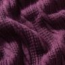 Malha Cloqué Padrão entrançado – merlot,  thumbnail number 2