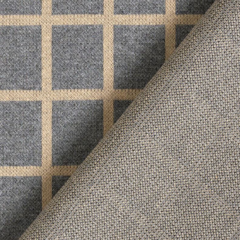 Jersey romanit xadrez – cinzento/bege,  image number 5