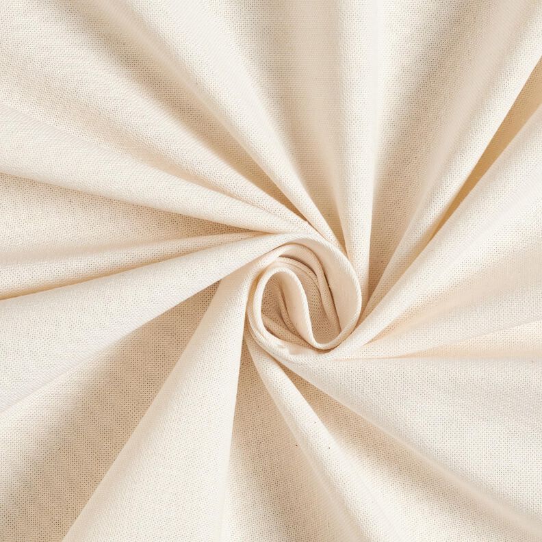 Tecido para decoração Meio linho Panamá de duas cores – creme/branco,  image number 1