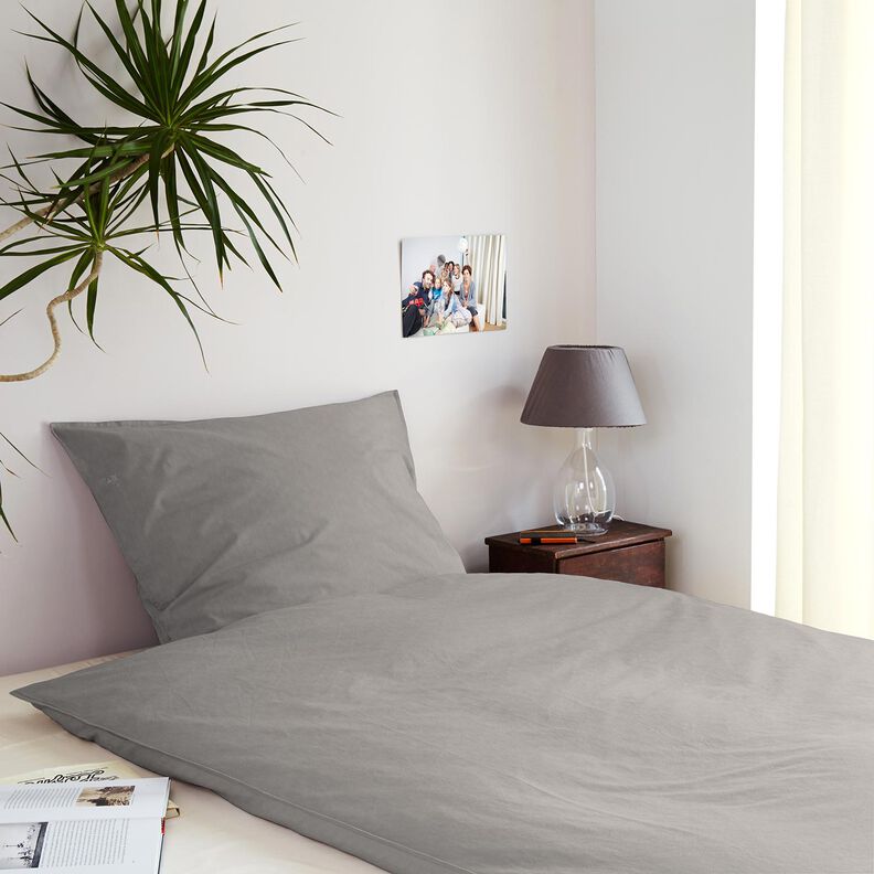 Cetim de algodão Liso – cinza ardósia,  image number 7