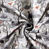 Sweatshirt cardada Animais da floresta abstratos Impressão Digital – cinzento-névoa,  thumbnail number 4