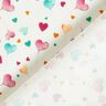 Popelina de algodão Balões de coração – branco,  thumbnail number 4