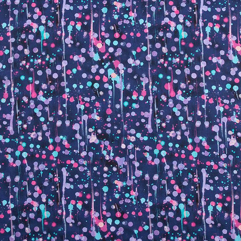Softshell Manchas borratadas Impressão Digital – azul-marinho/rosa intenso,  image number 1