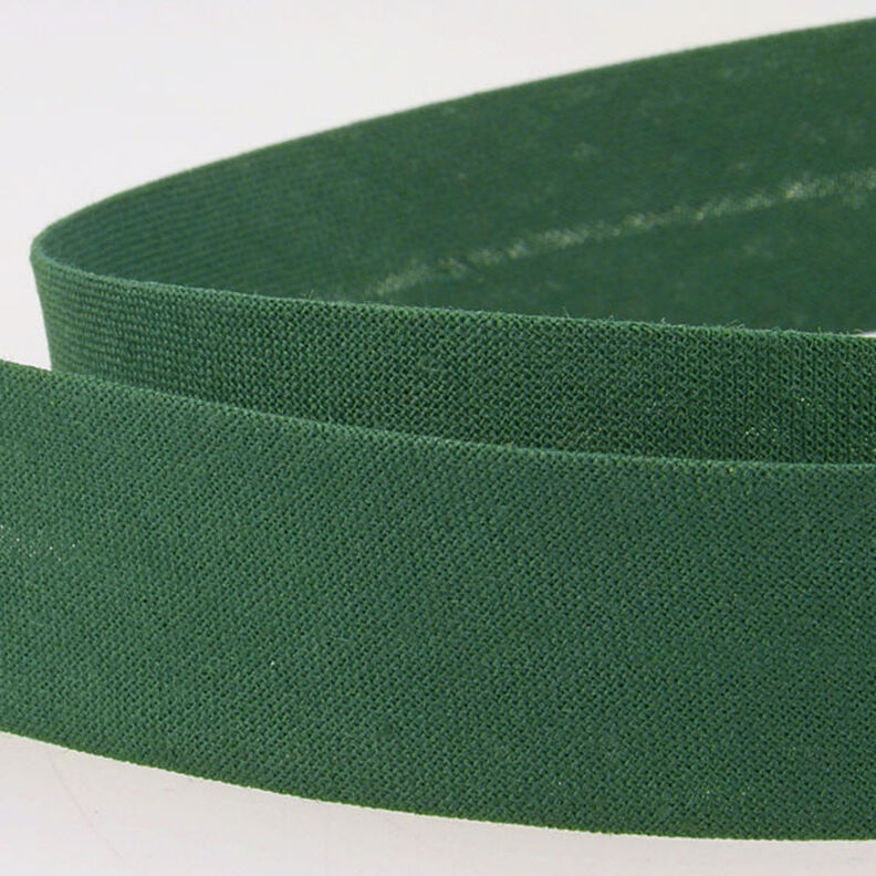 Fita de viés Polycotton [20 mm] – verde escuro,  image number 2