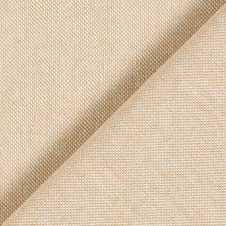 Tecido para decoração Meio linho Panamá Chambray reciclado – beige,  image number 3