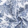 Tecido para decoração Lona Romance – branco/azul,  thumbnail number 3