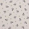 Tecido de algodão Cretone Urso panda fofo – natural,  thumbnail number 1