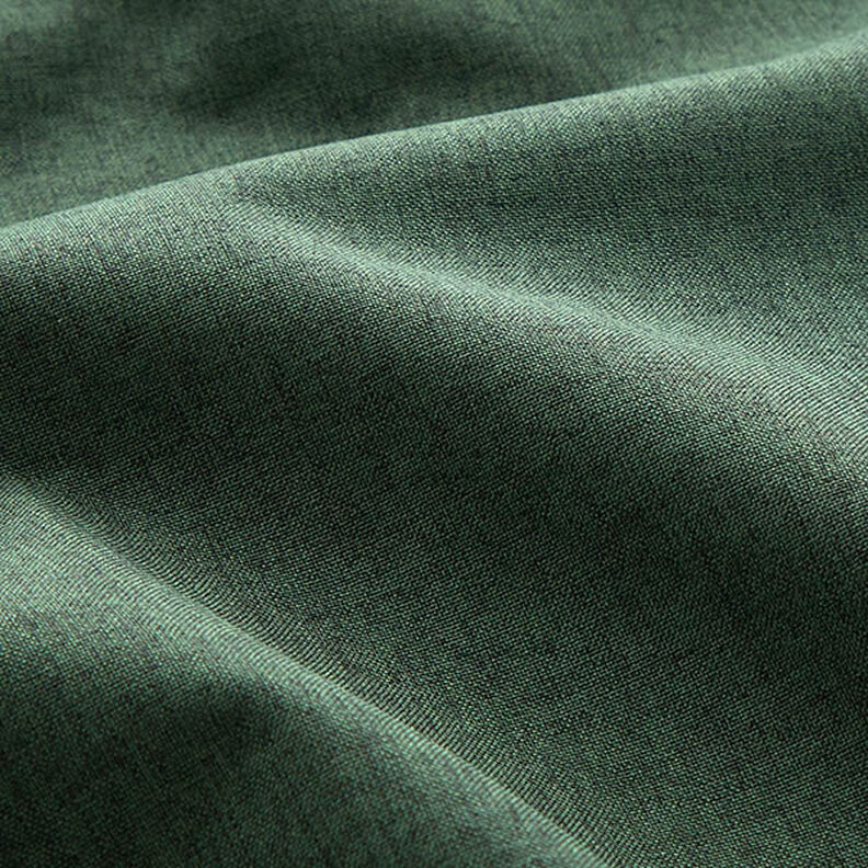 Tecido para estofos Mesclado Liso – verde escuro,  image number 2