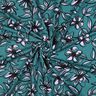 Jersey Romanit Flores – azul petróleo/lilás,  thumbnail number 3