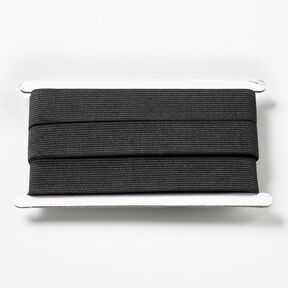 Fita elástica lisa [3 m | 25 mm] – preto, 