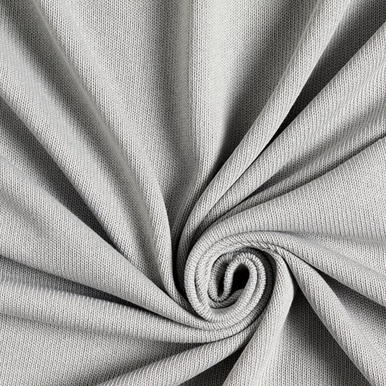 Tecido de malha de algodão – cinzento claro,  image number 1