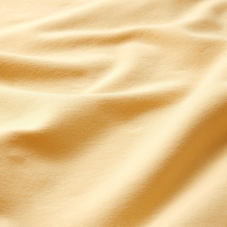 Sweat de algodão leve liso – amarelo-baunilha,  image number 4