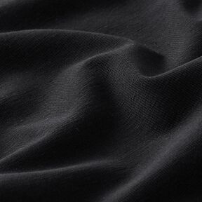 GOTS Jersey de algodão | Tula – preto, 