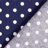 Popelina de algodão pintas grandes – azul-marinho/branco,  thumbnail number 6
