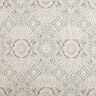 Tecido para decoração Jacquard Azulejos elegantes – anémona/bege claro,  thumbnail number 1