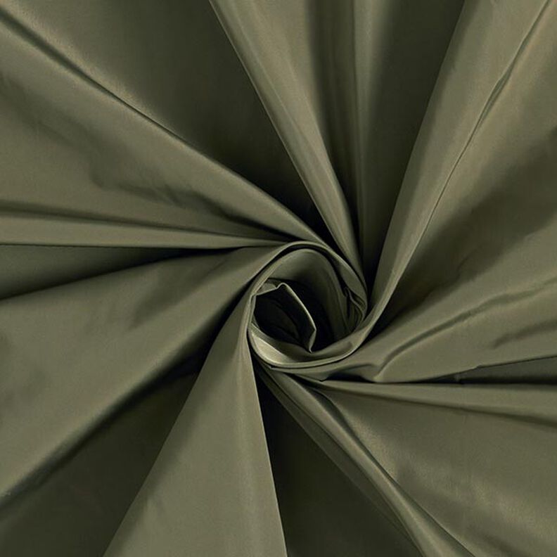 Tecido para casacos impermeável – oliva escura,  image number 1