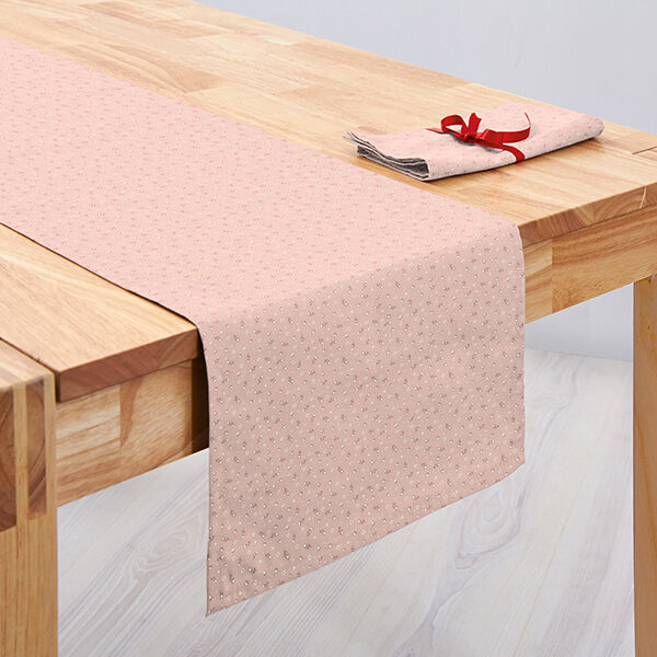 Tecido de algodão Popelina Florzinhas – rosa embaçado,  image number 8