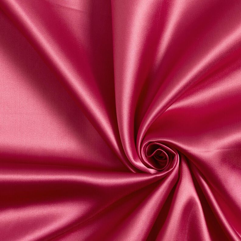 Forro de cetim liso – rosa intenso,  image number 1