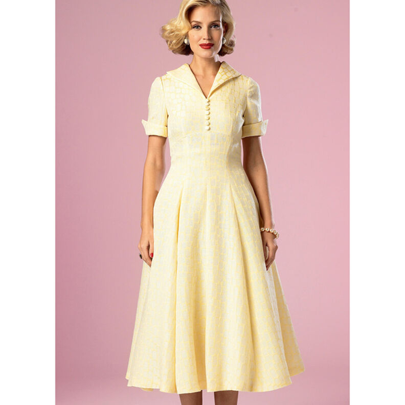 Vestido vintage 1952, Butterick 6018|32 - 40,  image number 3