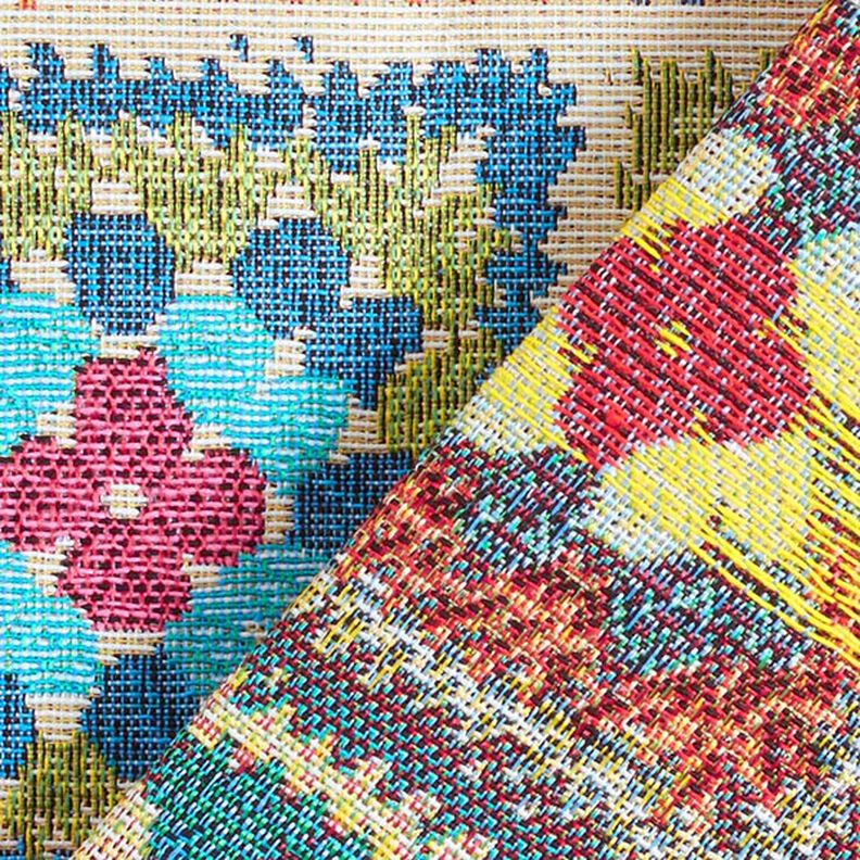 Tecido para decoração Gobelina Aspeto de crochê – bege claro,  image number 5