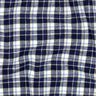 Flanela de algodão Xadrez pequeno – azul-marinho/branco sujo,  thumbnail number 2