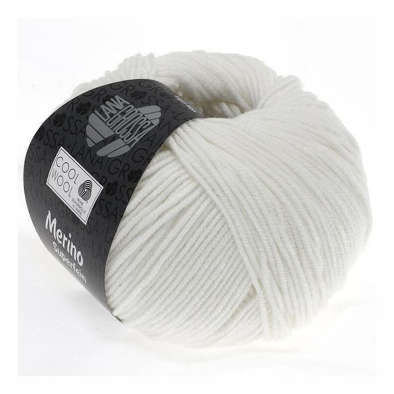 Cool Wool Uni, 50g | Lana Grossa – branco,  image number 1